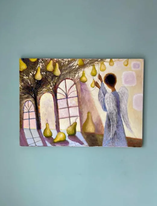 Angel Collecting Pears